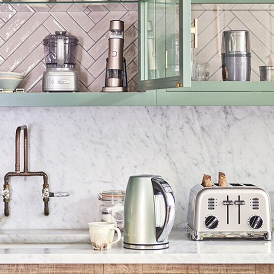 Toaster 4 Tranches Gris Perle